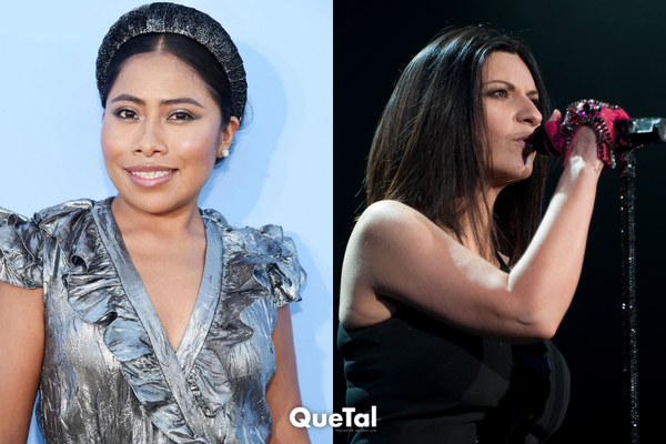 Laura Pausini causa indignación por usar filtro en foto con Yalitza Aparicio